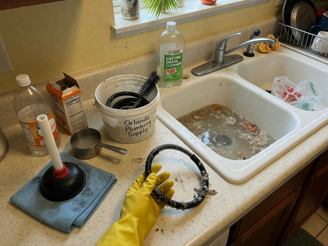 Step-by-Step Guide to Clearing a Slow Kitchen Drain
