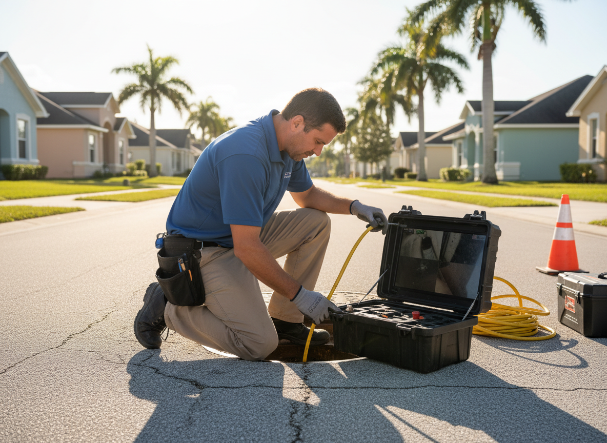 Drain Camera Inspection in Orlando