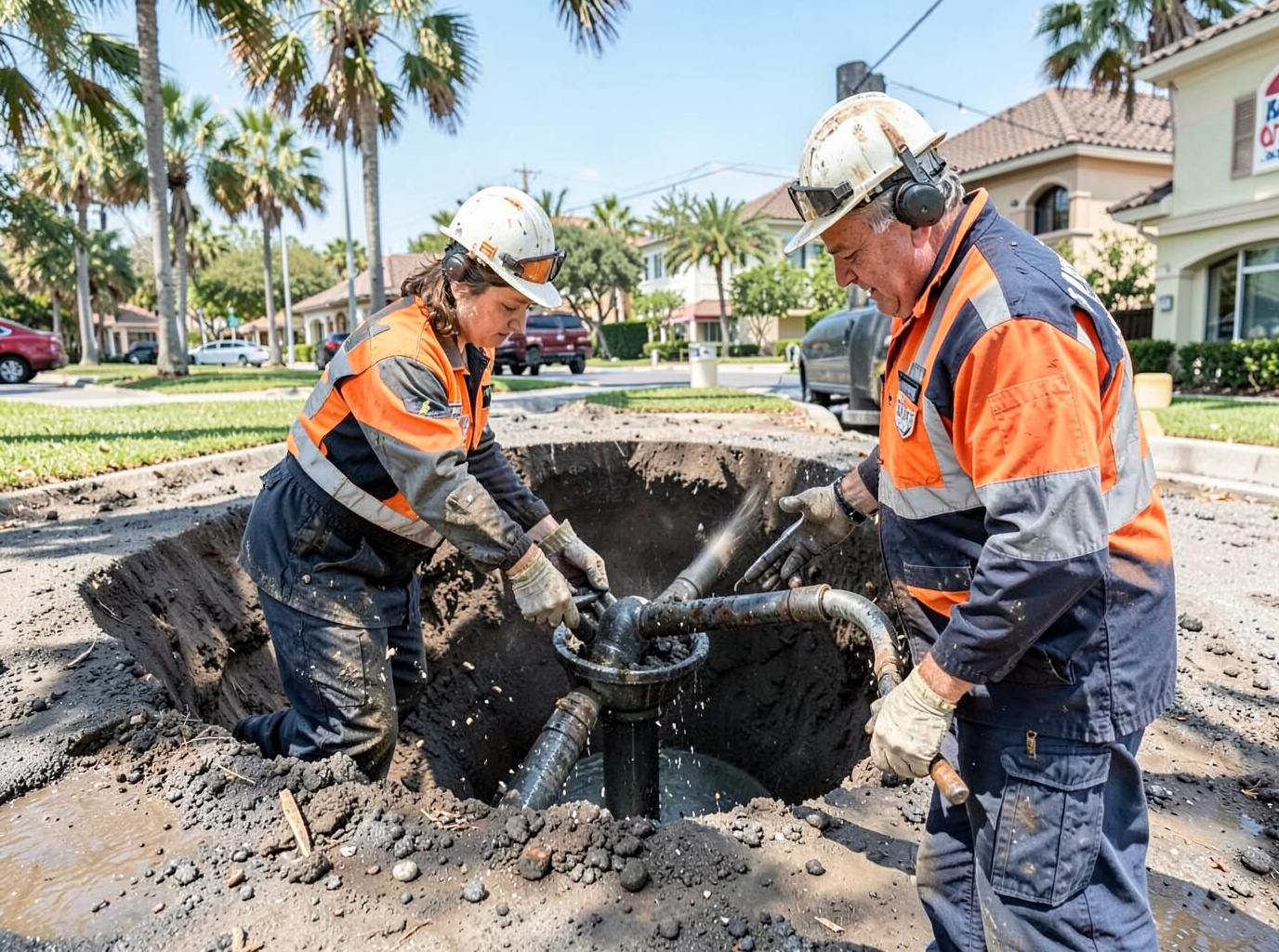 Sewer Drain Backup in Orlando