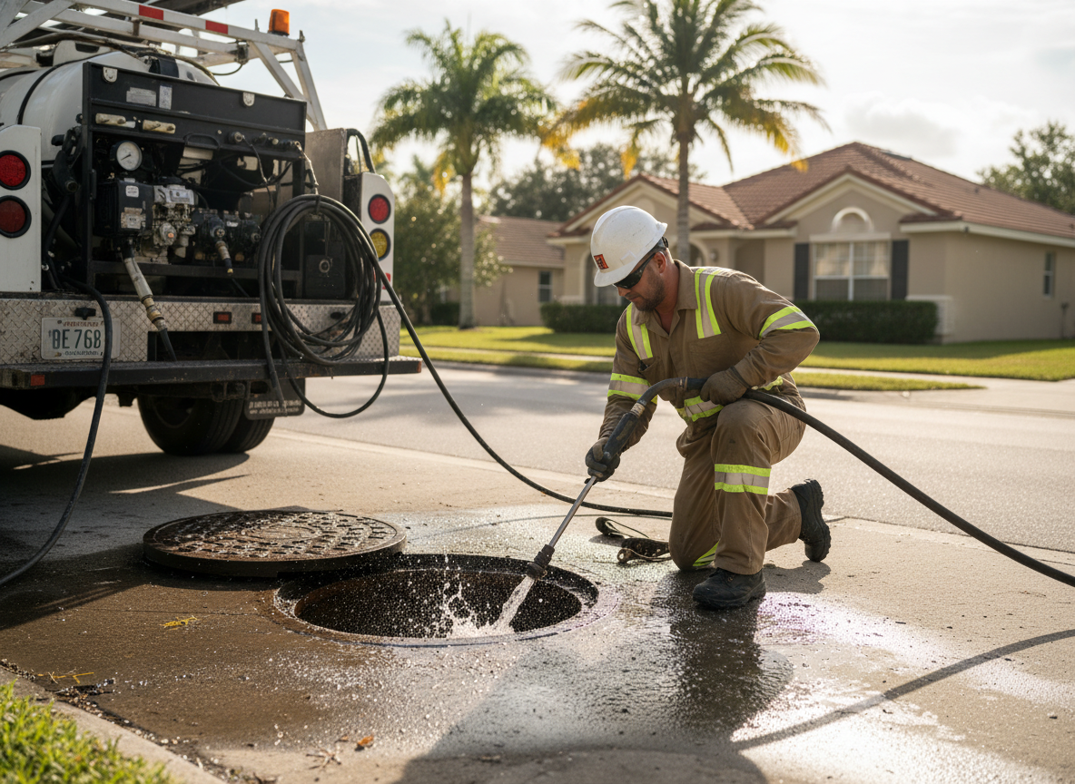 Sewer Drain Cleaning in Orlando